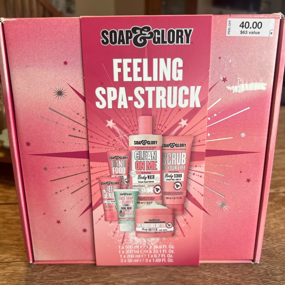 Soap & Glory Feeling Spa-Struck Gift Set - Pink